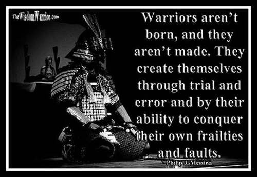 aren't Warriors Create Themselves ~ Sanders