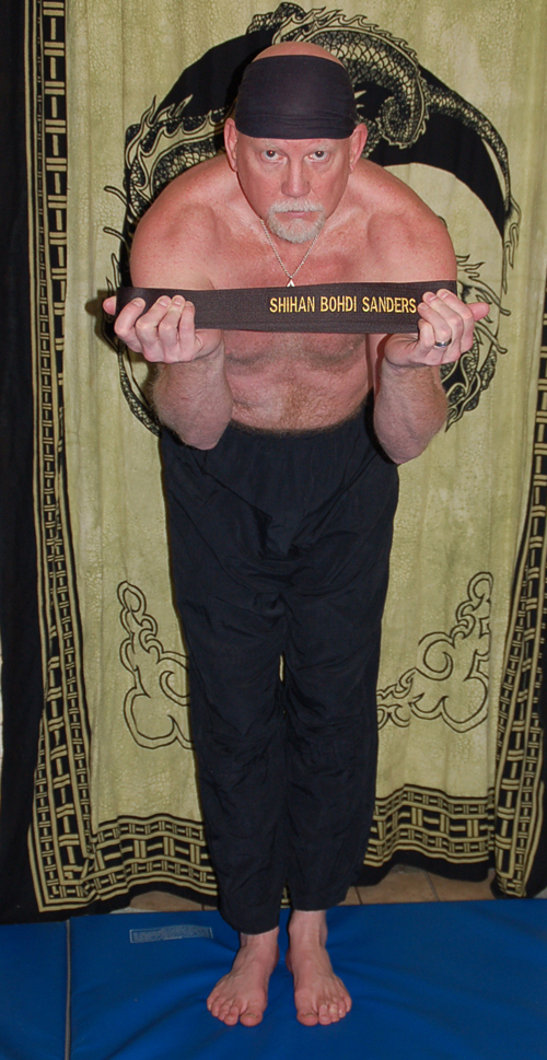 Bohdi Sanders is awarded the martial arts title of Shihan