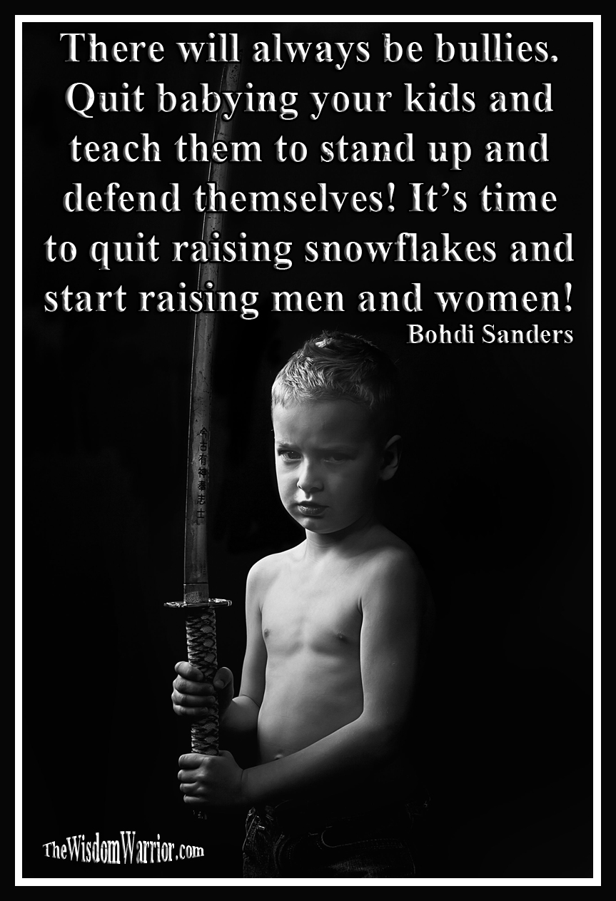 Young Boy with Sword - Bullying - Bohdi Sanders