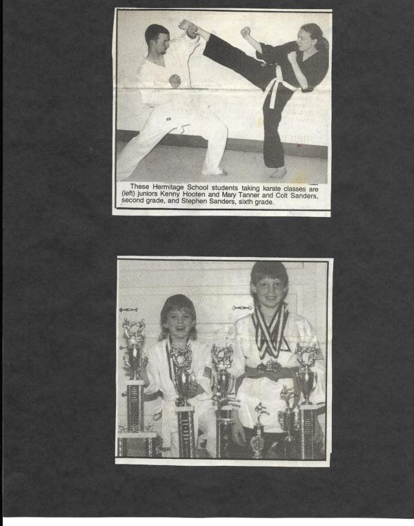 Newspaper Article about Bohdi Sanders Dojo