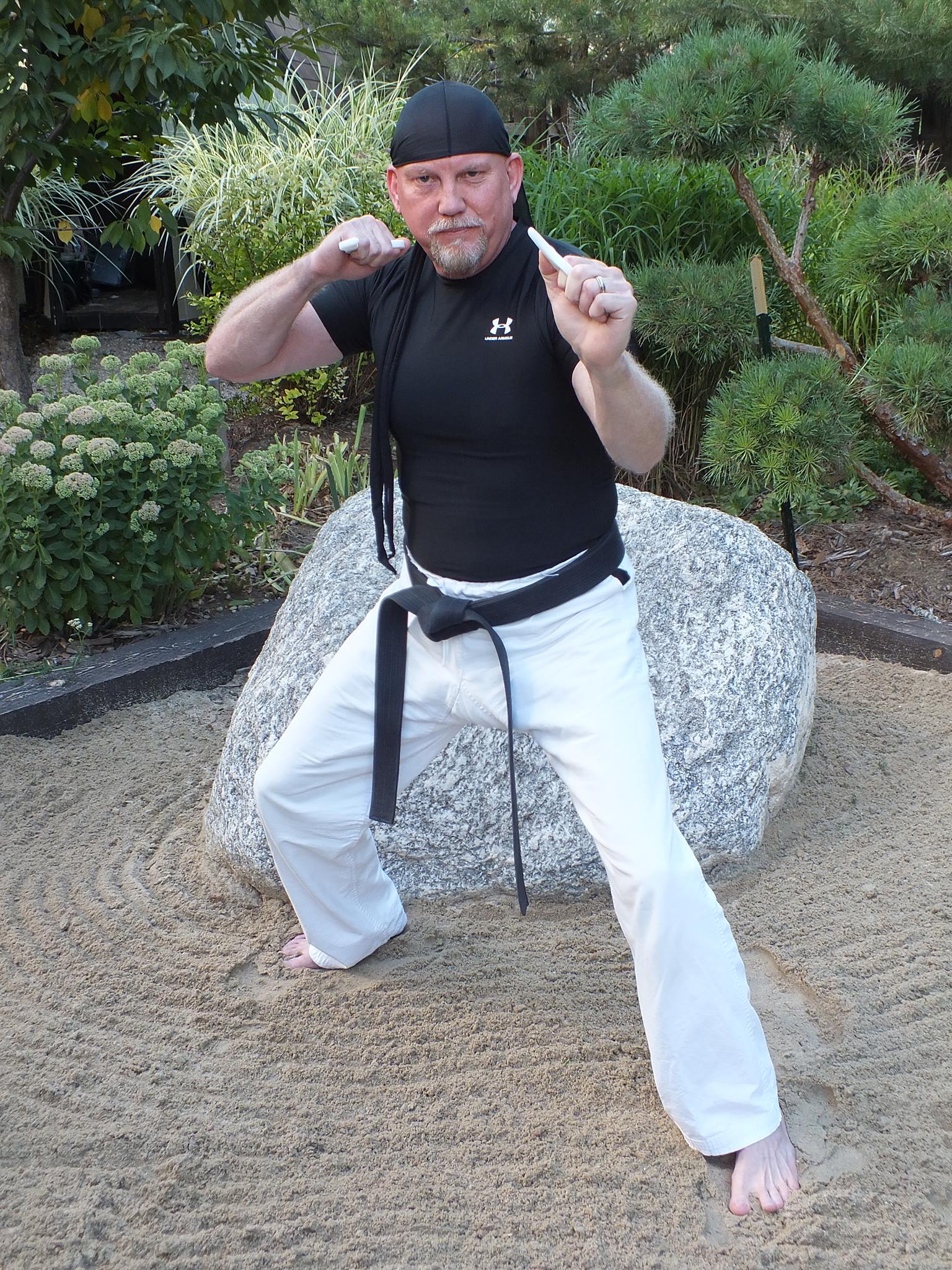 Dr. Bohdi Sanders 5th Dan Shotokan Karate